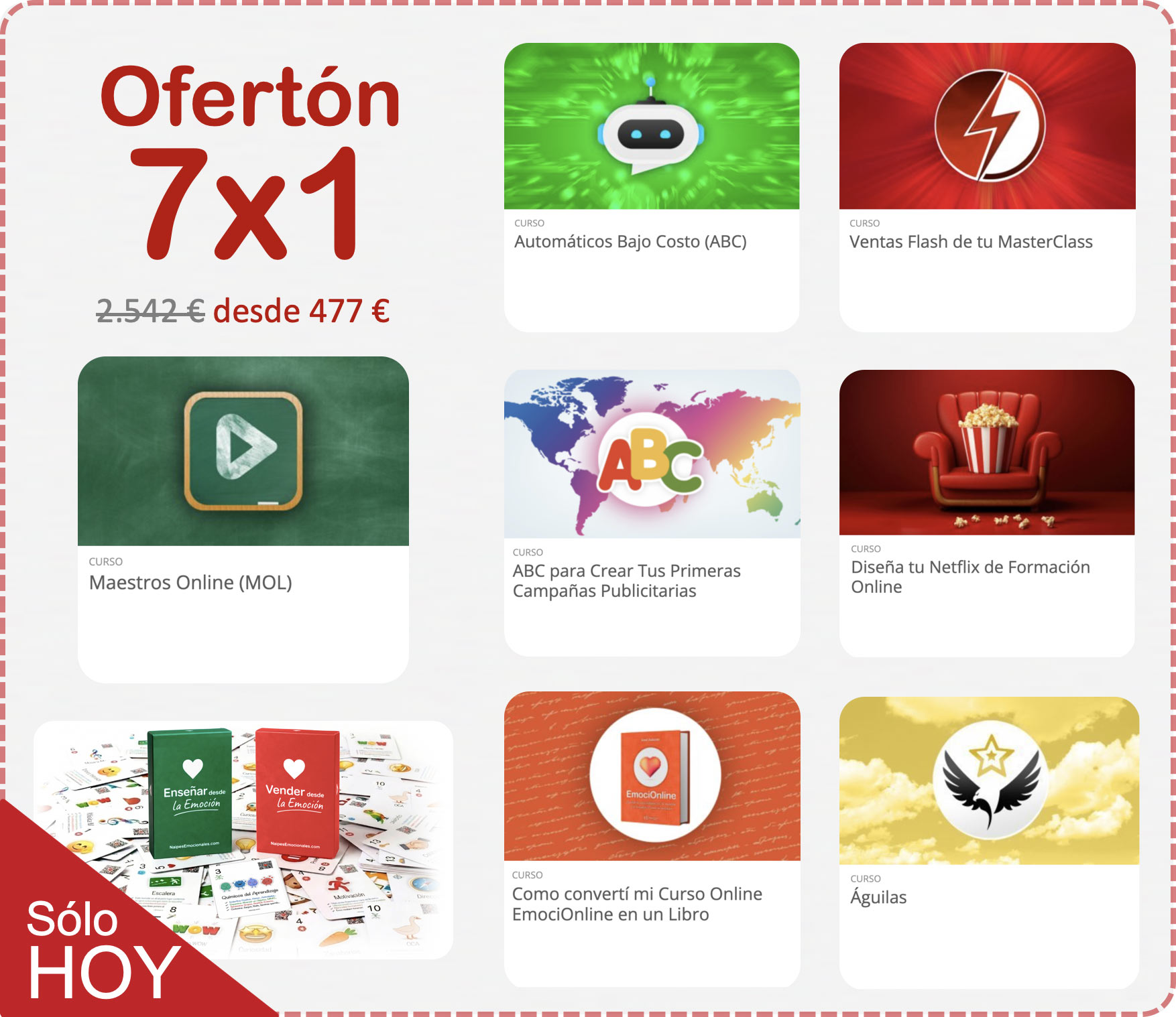 Ofertón 7x1 — Todos los bonus de MOL