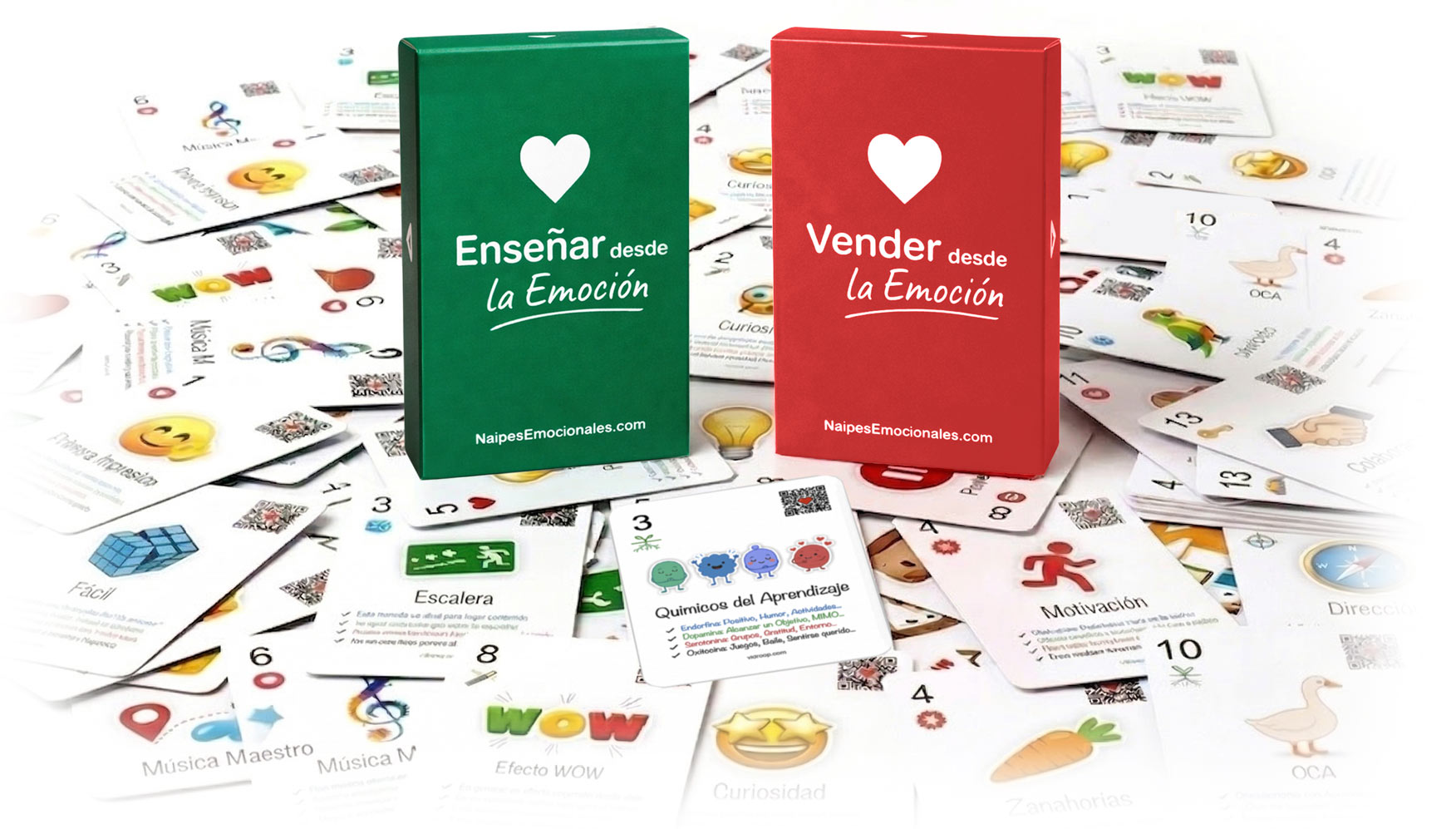Naipes Enseñar y Vender desde la Emoción